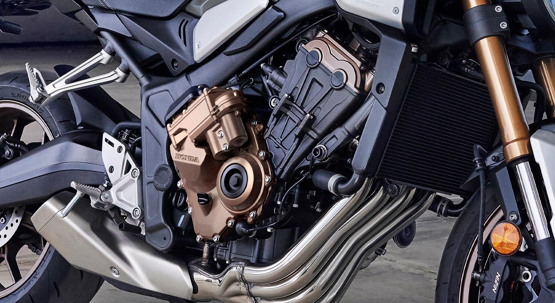 649cc DOHC inline-four