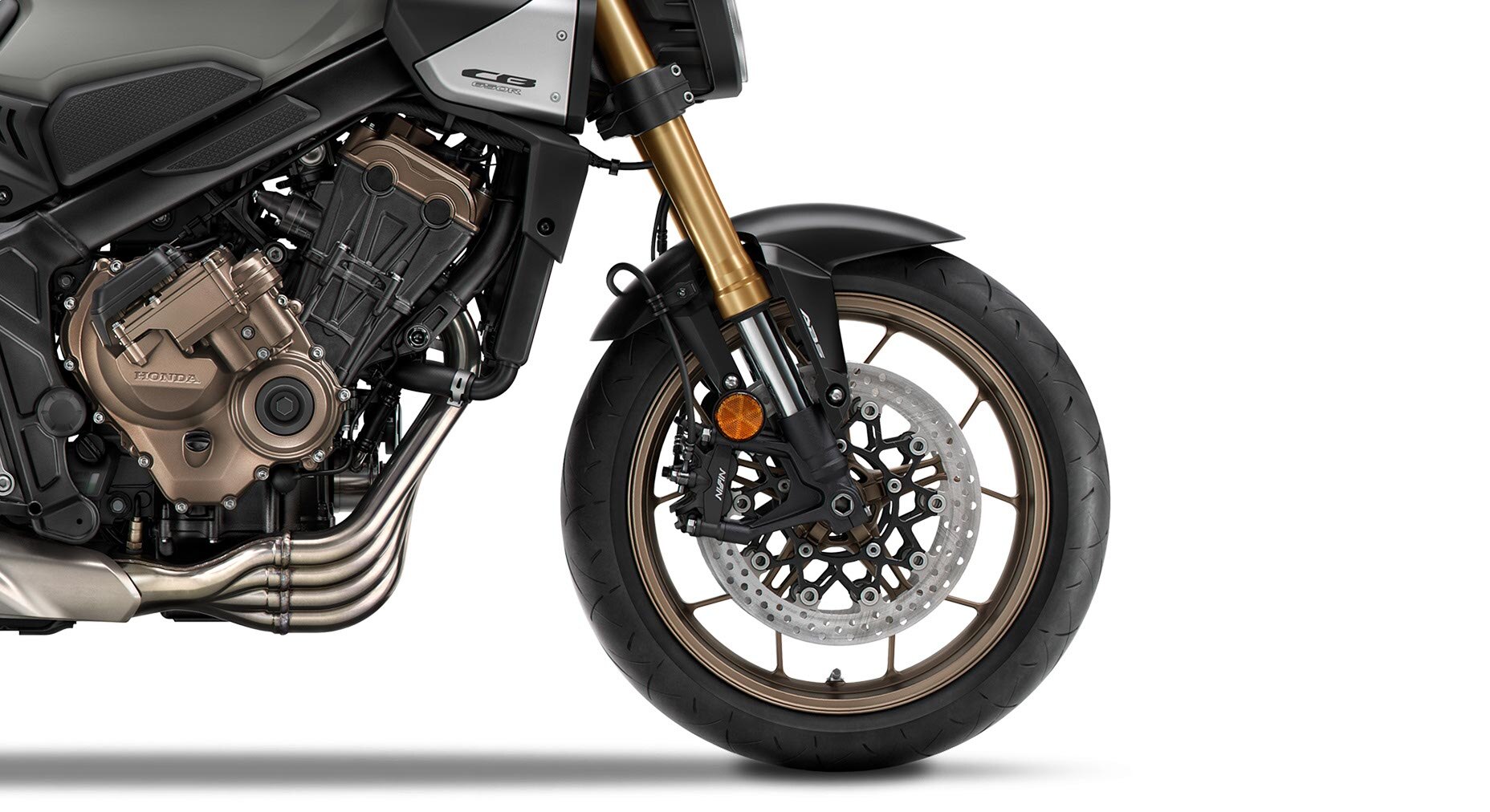 Radial-mount front brakes
