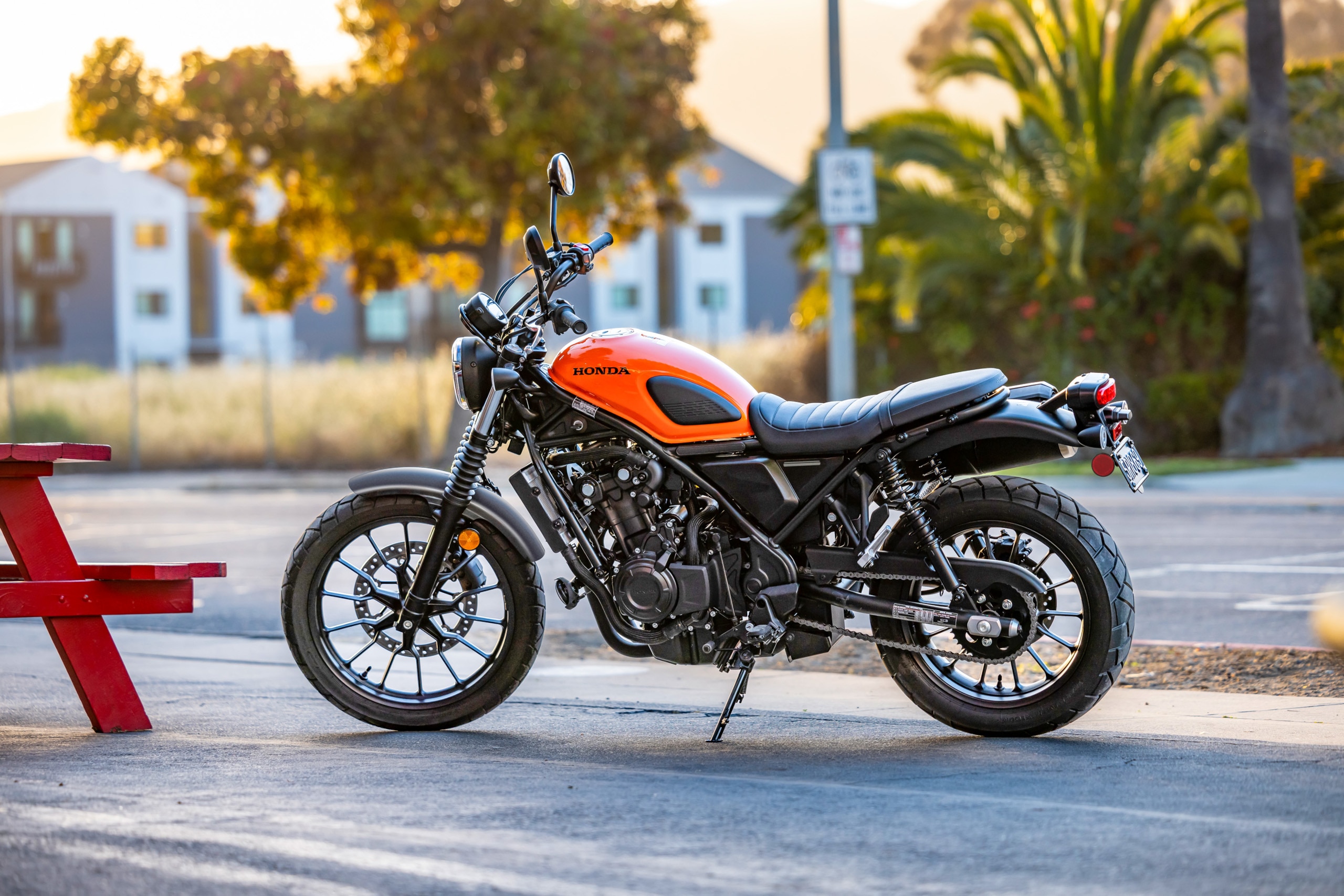 Scrambler motorcycle honda top