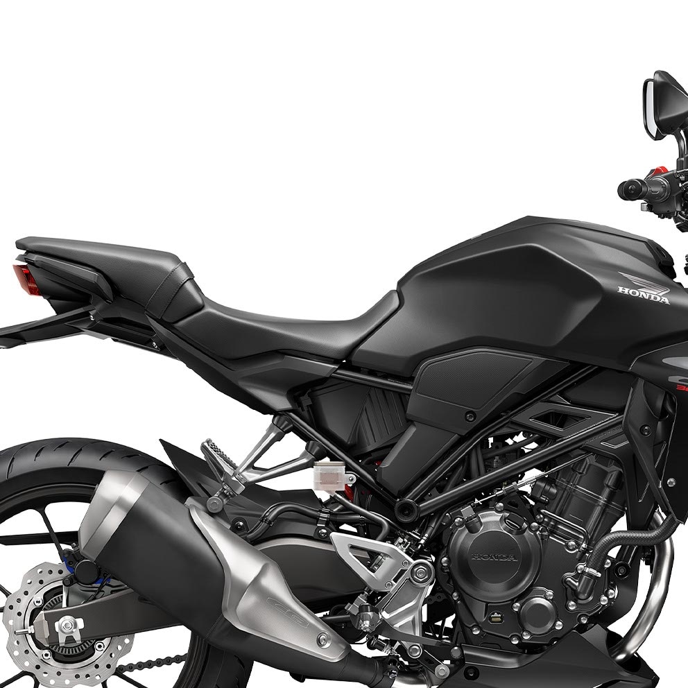 Comfortable riding position