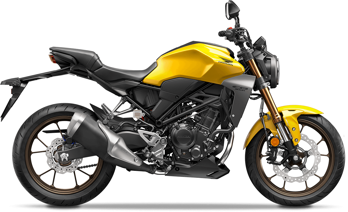 2025-CB300R-Compact-engine