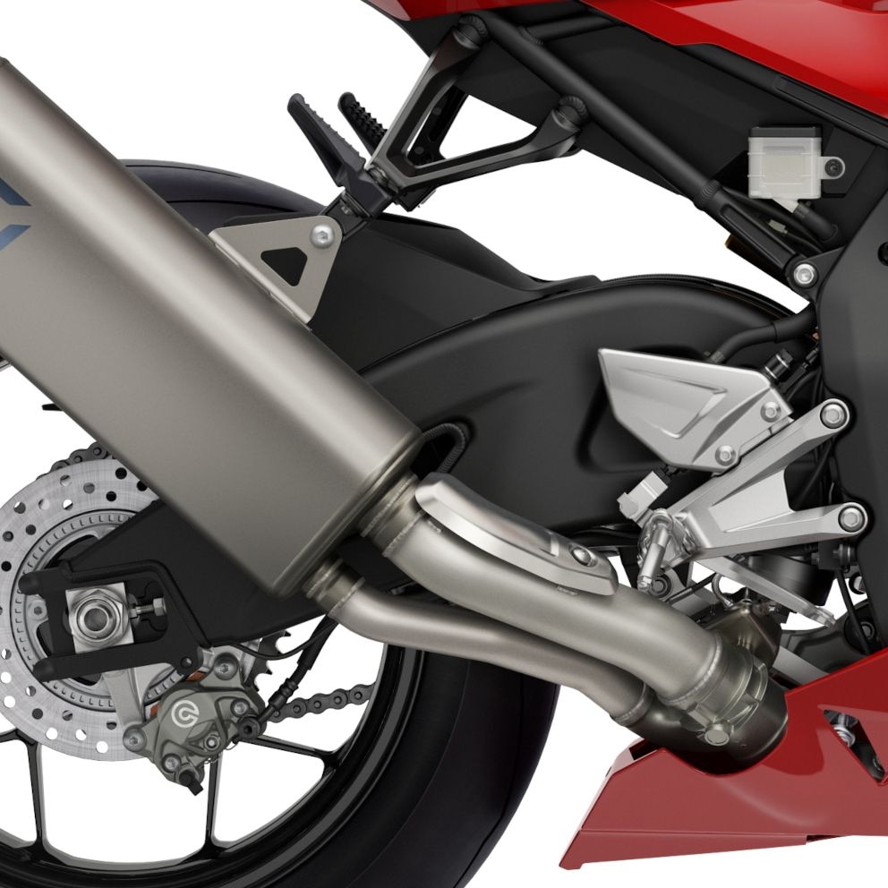 Longer swingarm 