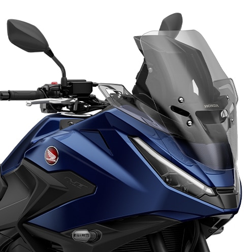Five-position adjustable windscreen 