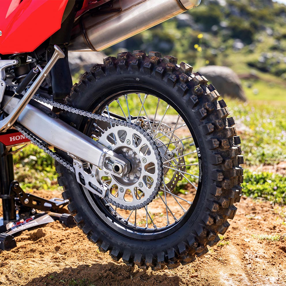 18-inch rear wheel