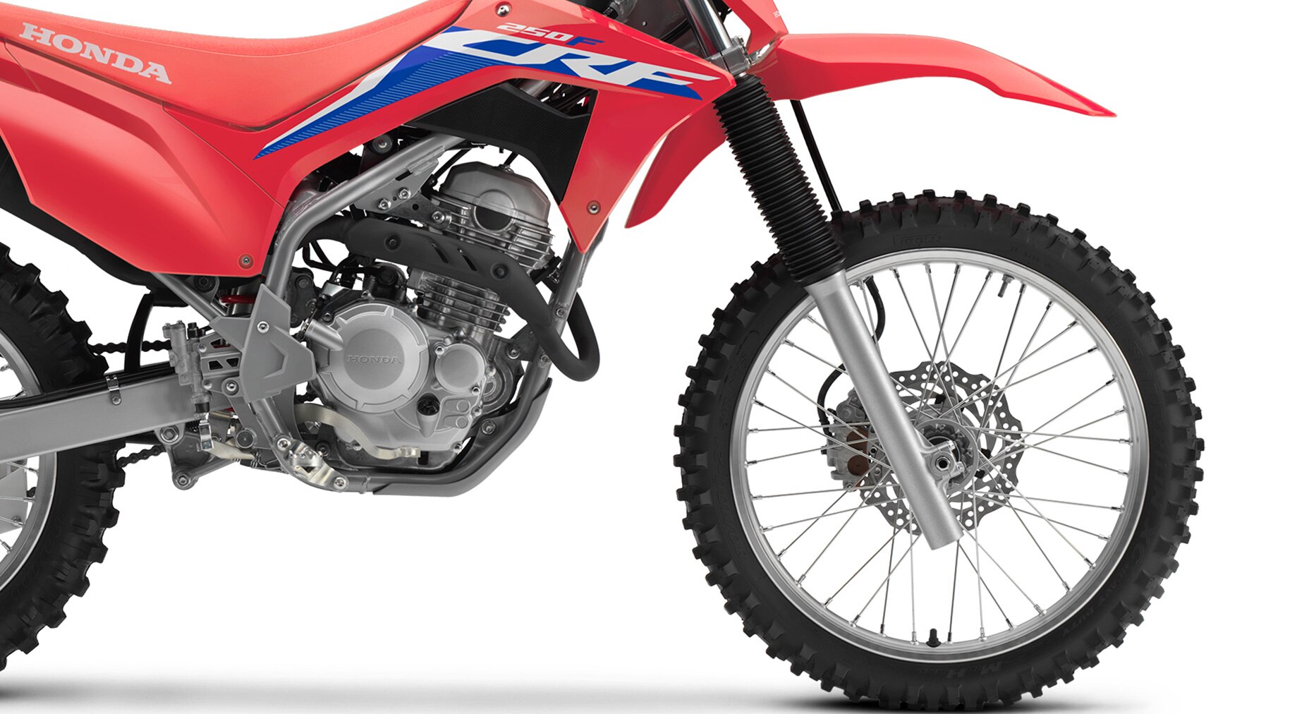 Petal-disc front brake