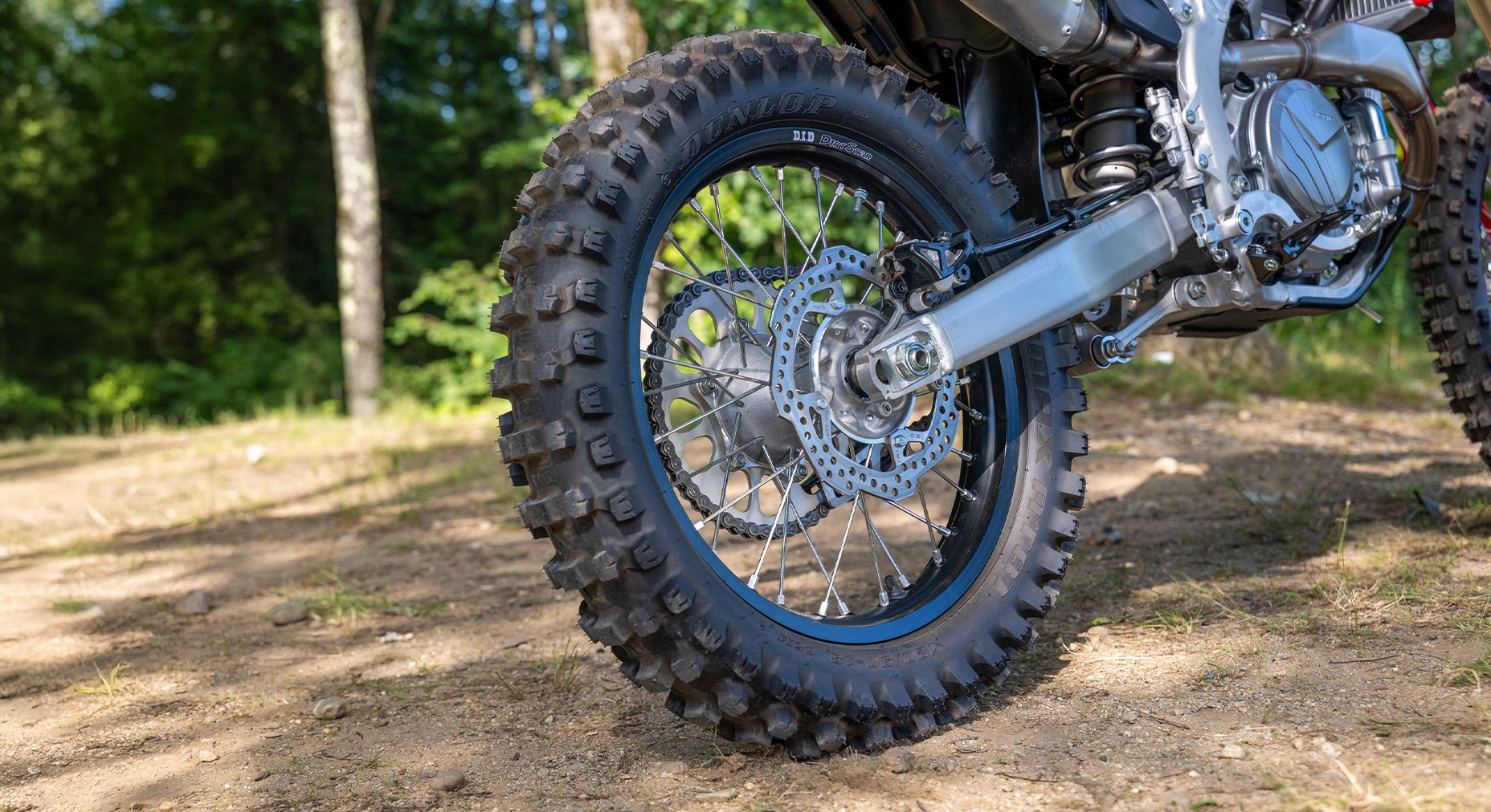 18-inch rear wheel