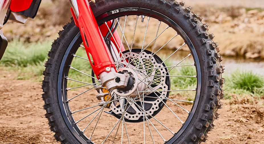 Works-style front brake