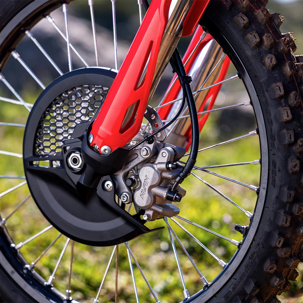 Works-style front brake
