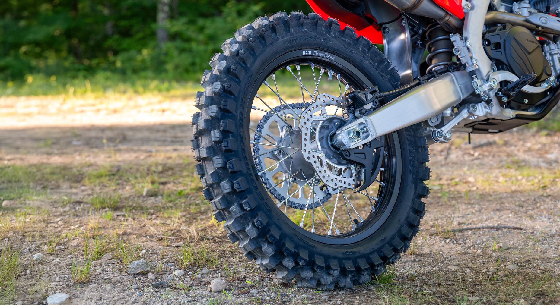 18-inch rear wheel