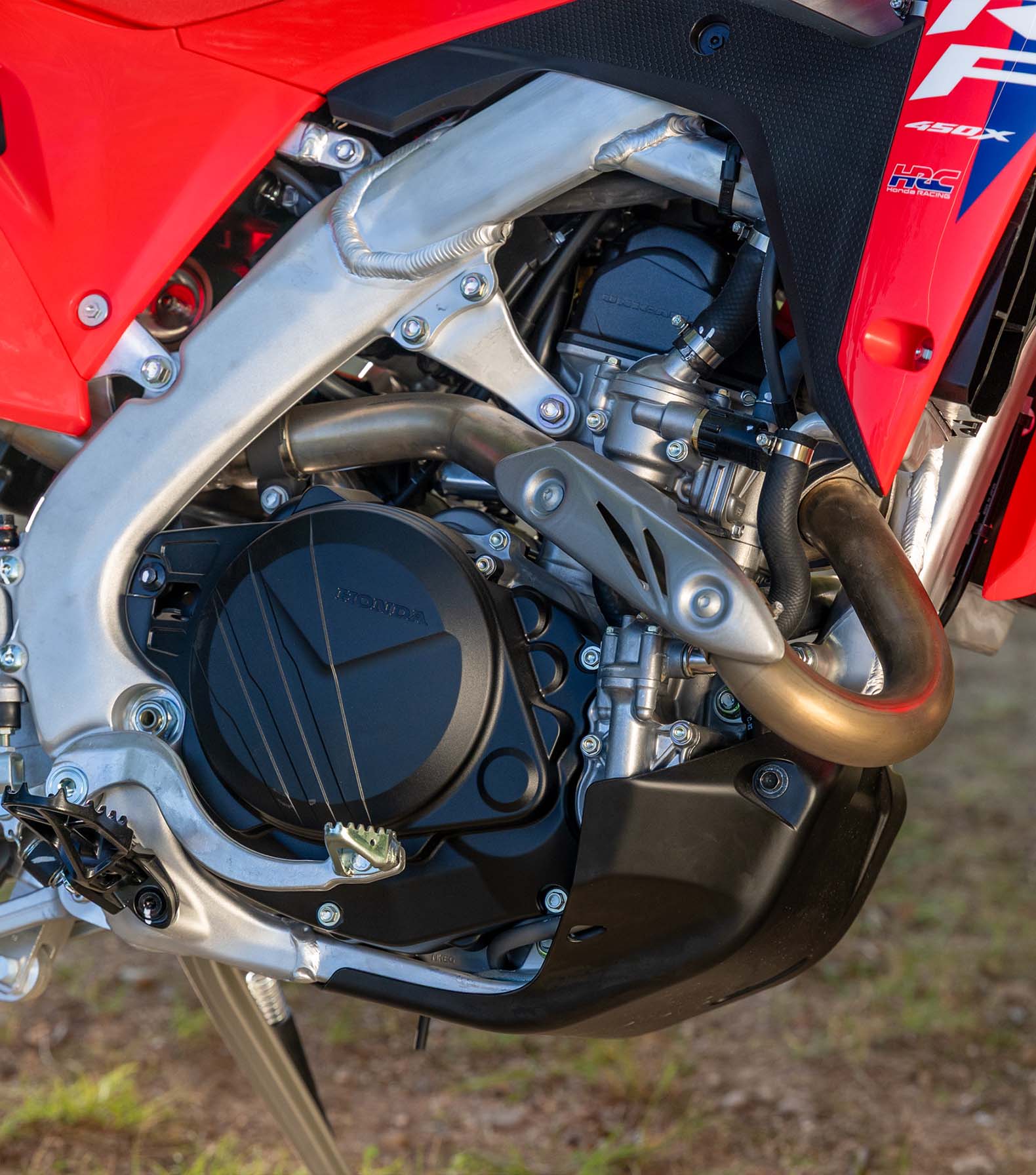 2026-CRF450X-Twin-Spar-Chassis