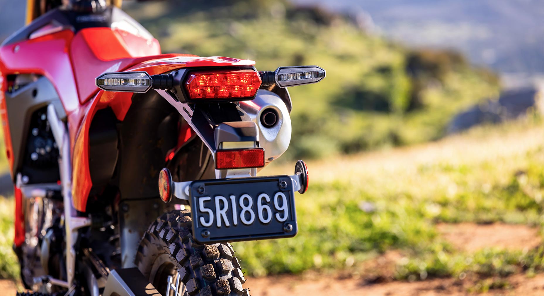Street-legal and off-road capable