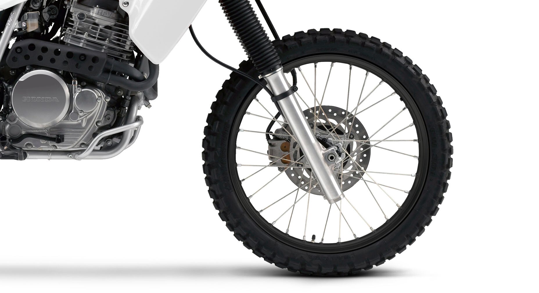 21-inch front wheel