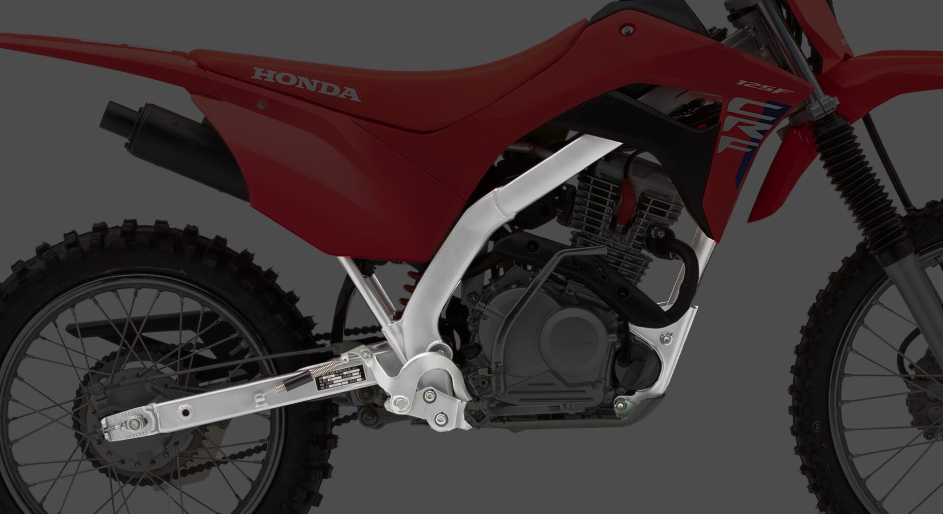 Steel frame and swingarm