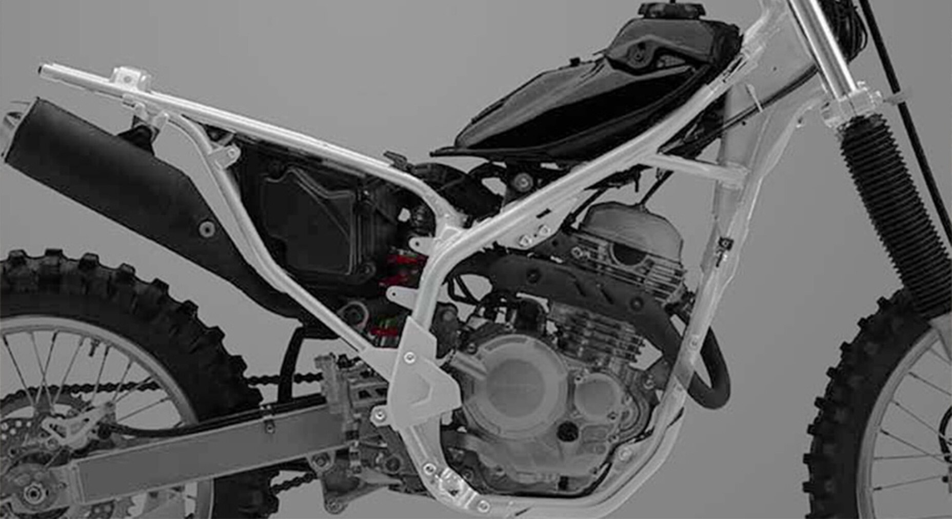 Strong, light twin-spar frame