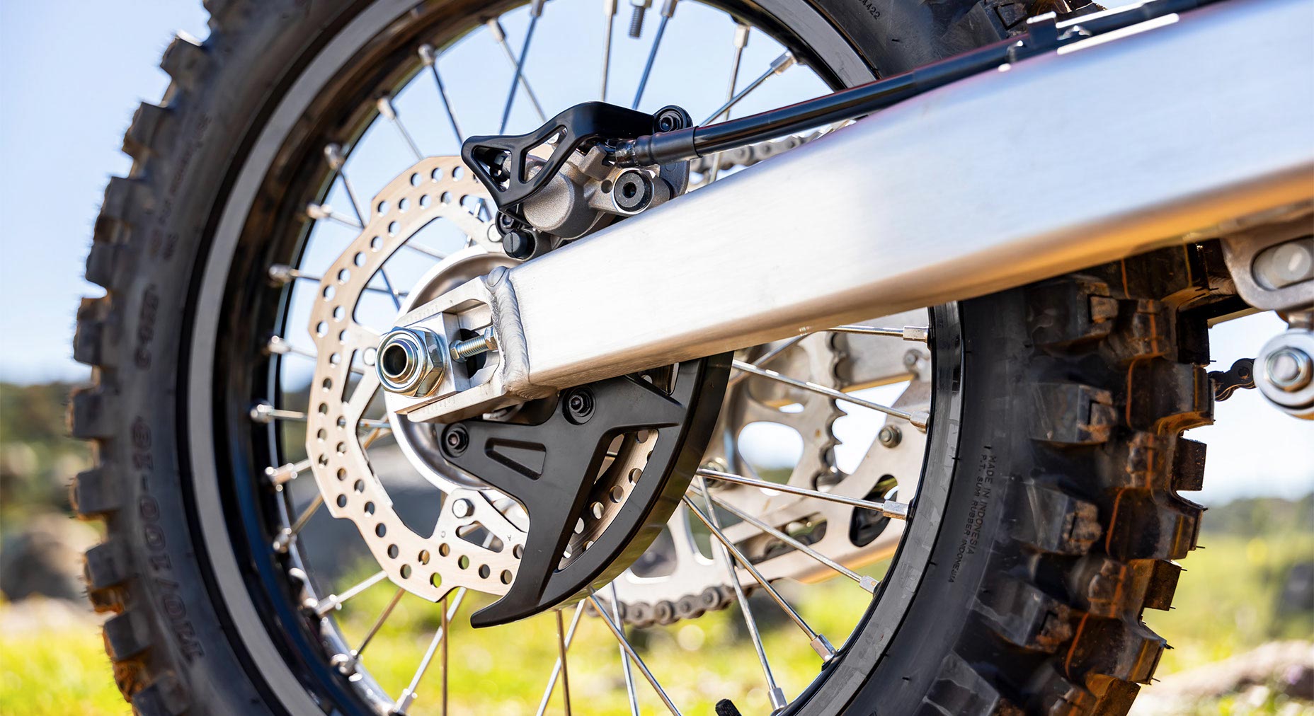Works-style rear brake