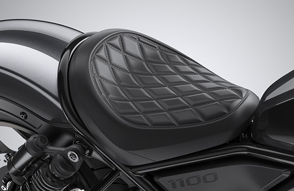2021-2024 Genuine Honda Rebel 1100 Custom Rider Seat (Black) 08R75
