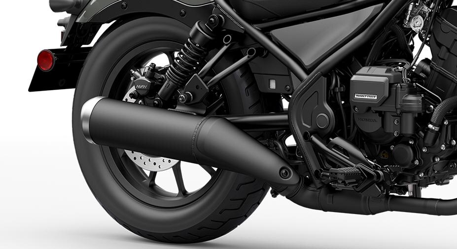 All-black exhaust