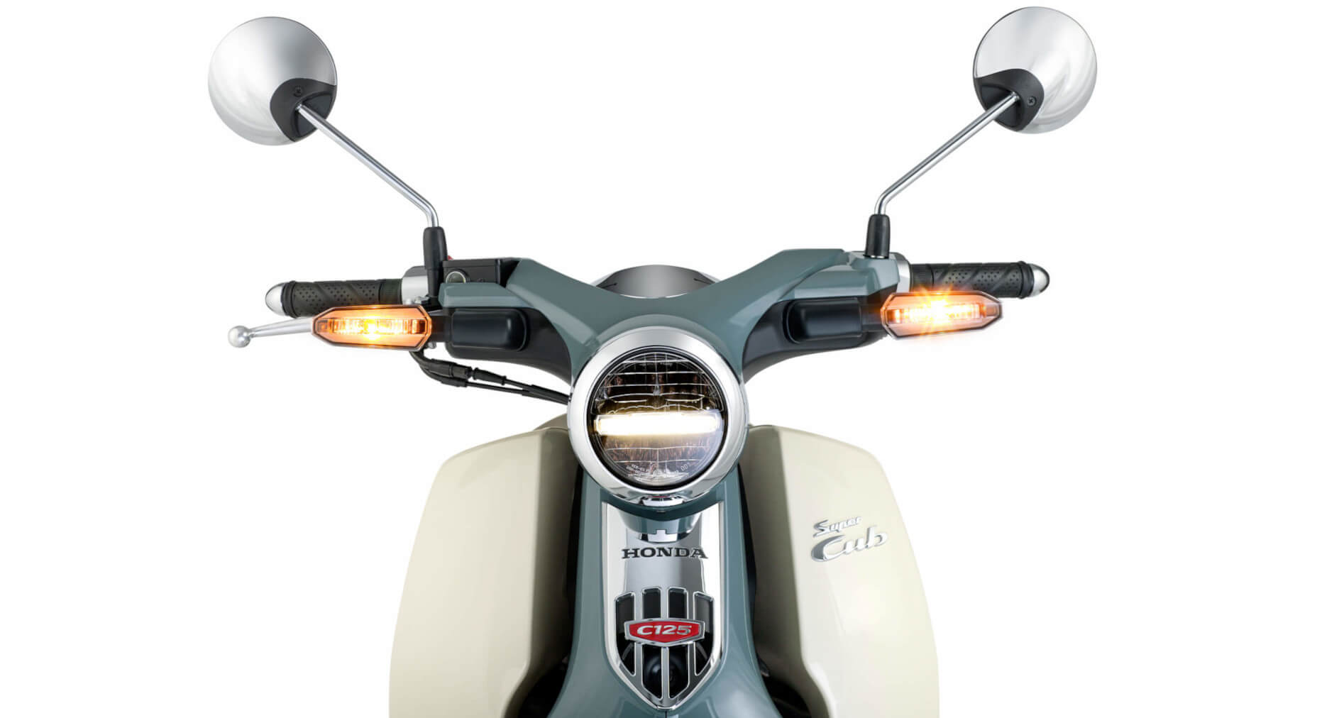 Round LED headlight
