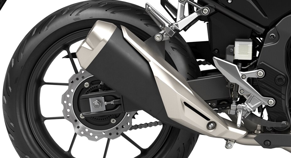 Compact exhaust