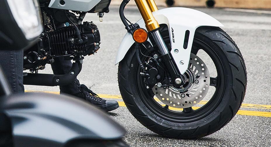 Front-wheel ABS