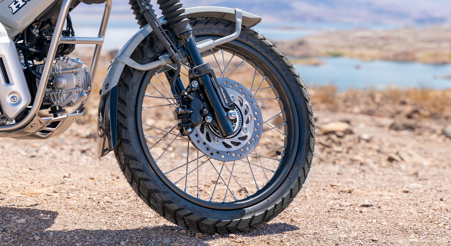 17-inch spoke wheels