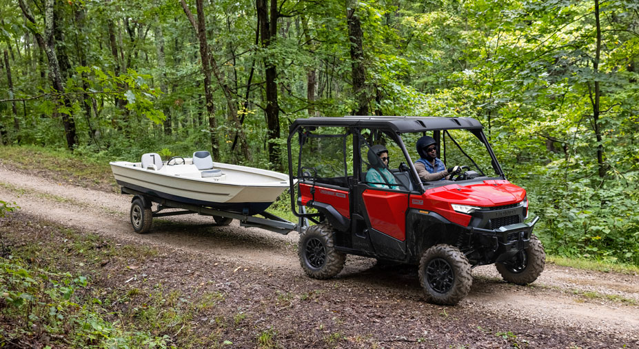 2500-pound towing capacity