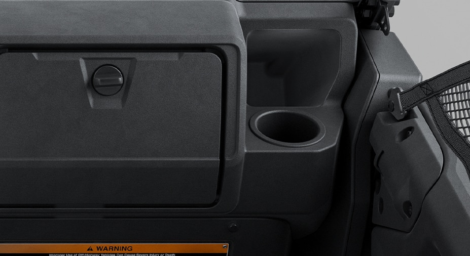 More, larger cupholders