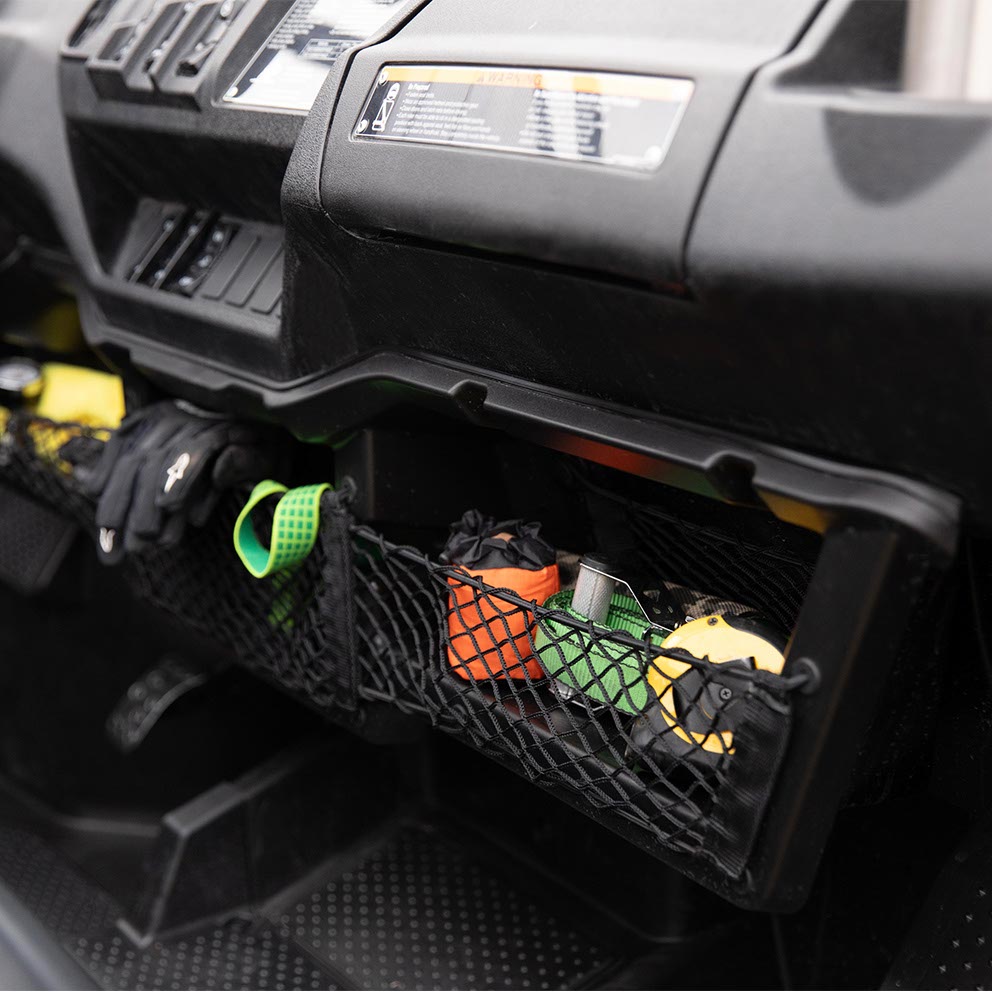 Under-dash storage