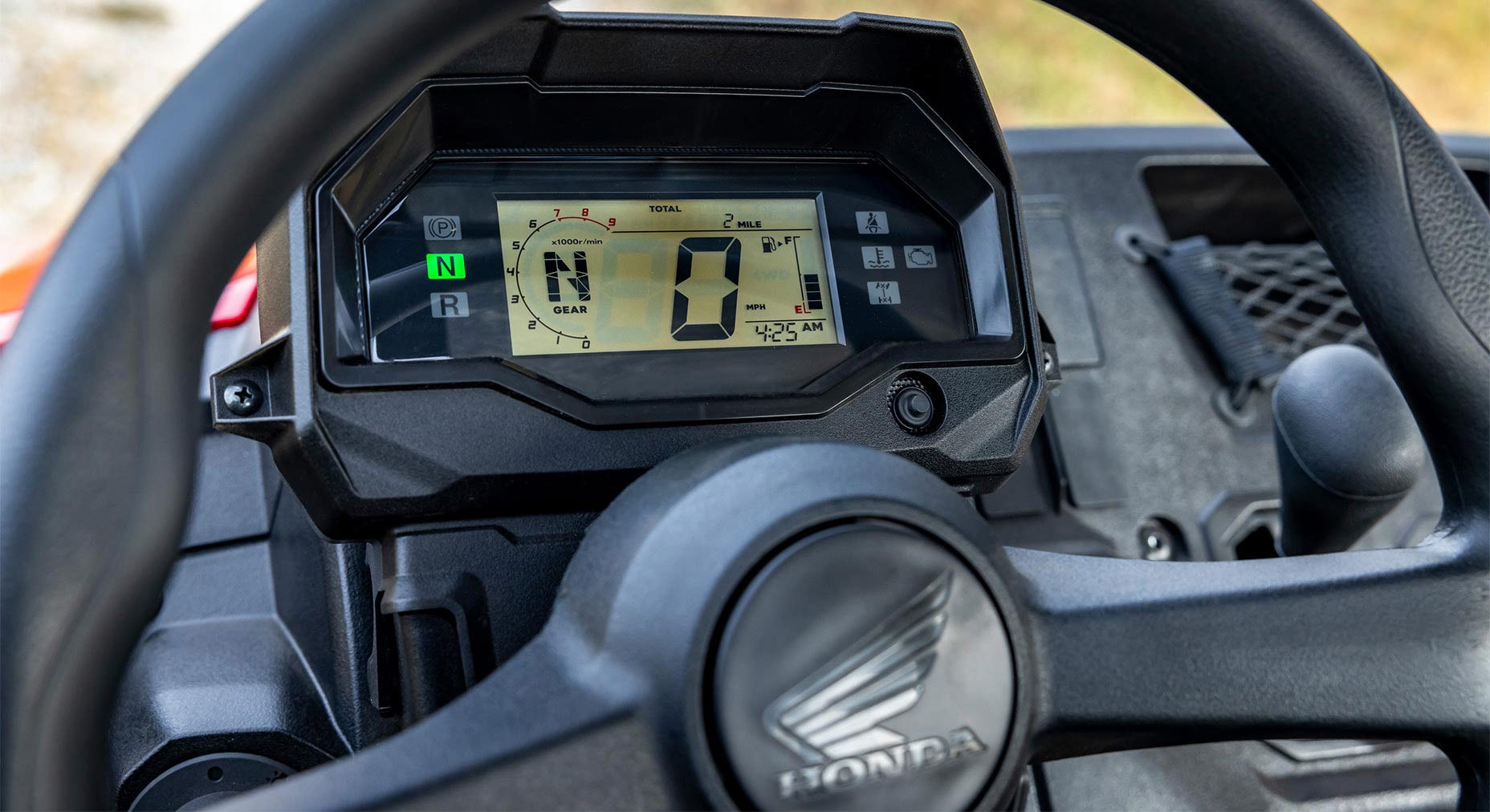 LCD instrument display