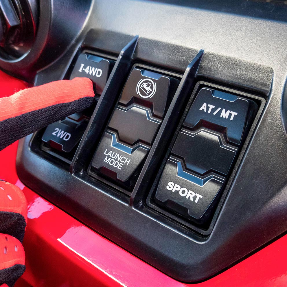 2WD/4WD shift on the fly