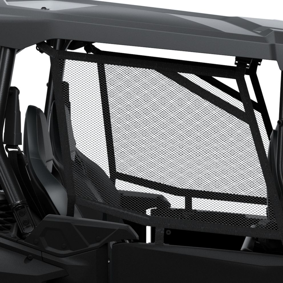 Twin-level front passenger footrests