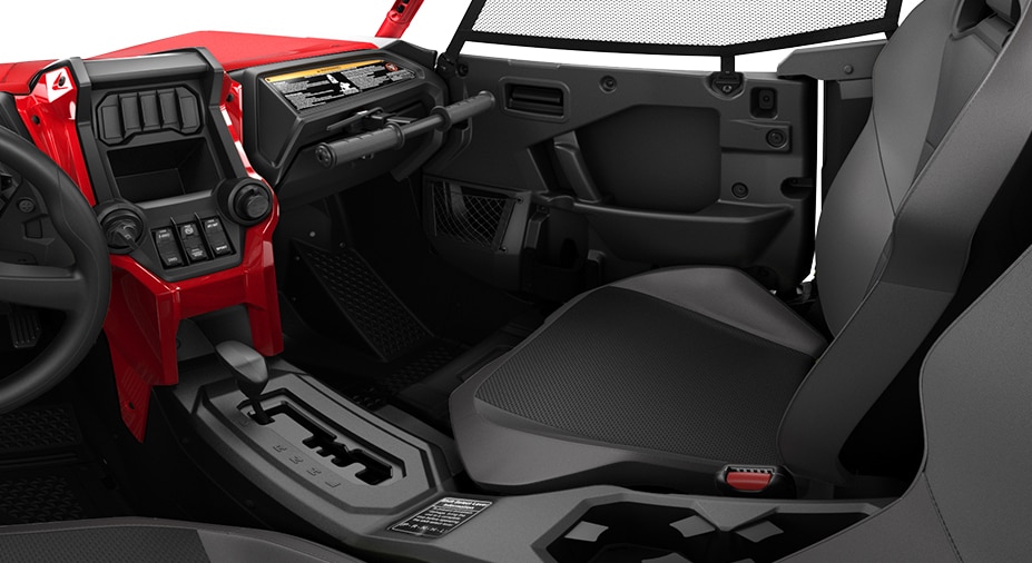 Integrated inner door handles