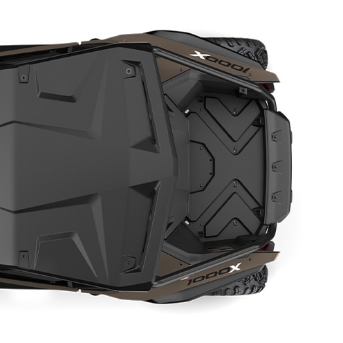 Large cargo bed